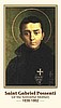 ST GABRIEL POSSENTI PRAYER CARD